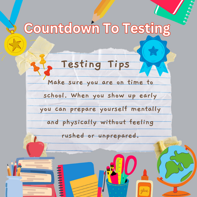  Countdown to Testing: Day 23 Testing Tips